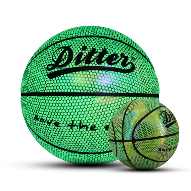 š„BIG SALE - 49% OFFš„Holographic Reflective Glowing Rugby Football and Basketball