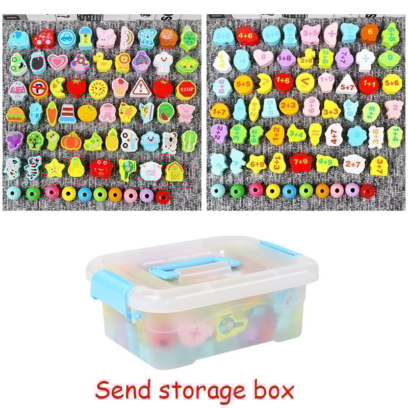 🎄 Promotion 49% OFF🎉 - Educational Lacing Beads