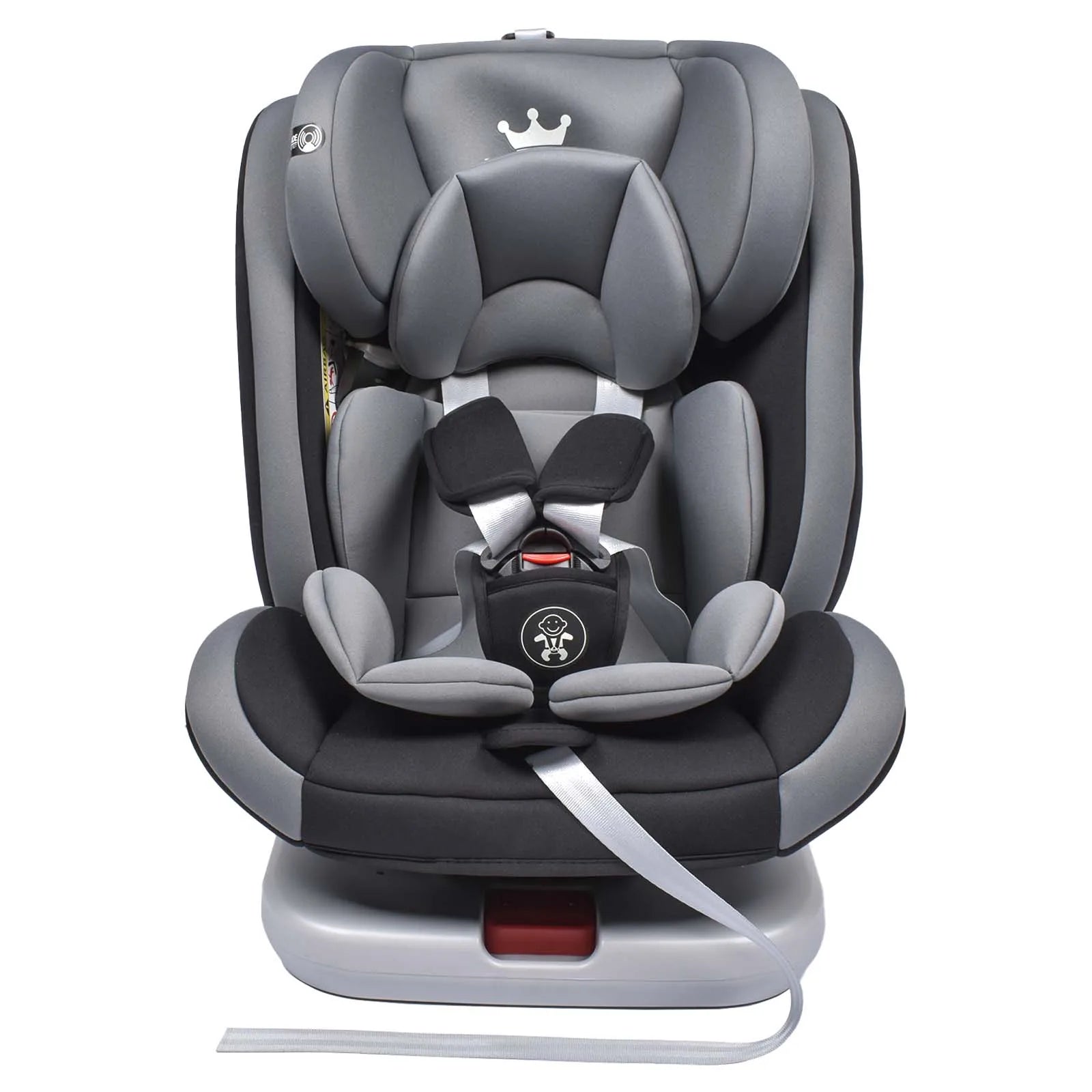 AP01 KL005 Child Seat 360° Baby Car Seat Rotatable ISOFIX ,ECE R44/04,9-36 kg/0-12 Years, 5-Point Safety Belt, Child Car Seat