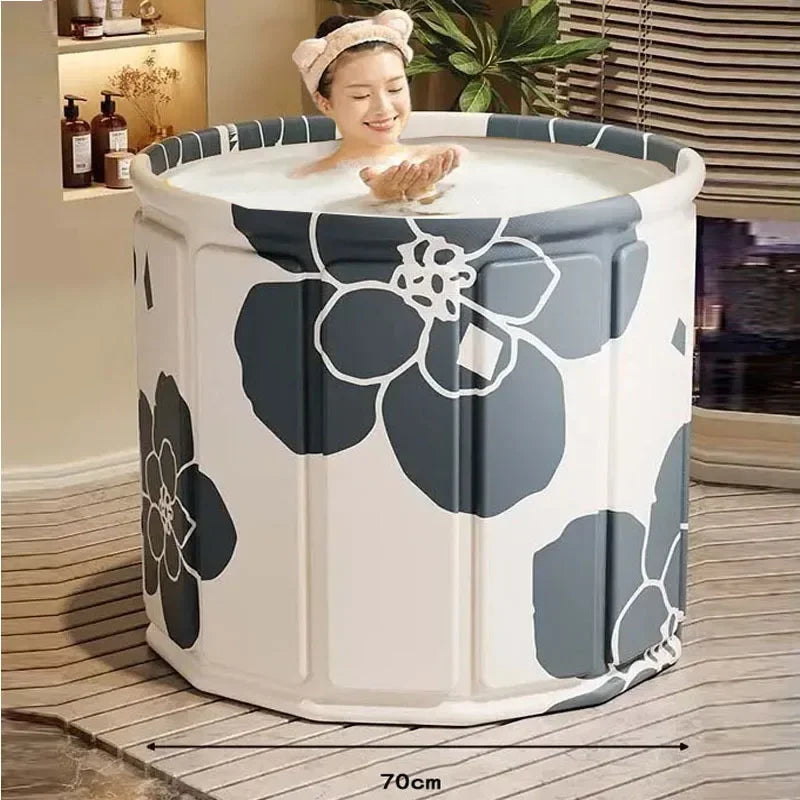 Factory direct foldable bath tub Thickened environment-friendly PVC bath tub Portable bathtub for children and adults
