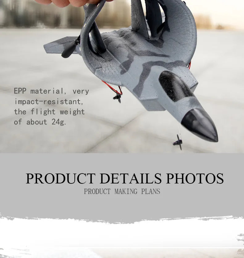 RC Plane FX622 Aircraft Remote Control Helicopter 2.4G Airplane EPP Foam RC Vertical Plane Children Toys Gifts