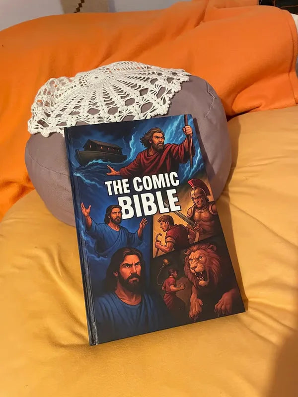 2025 New Comic Bible Action Illustration Gift Comic Book From Genesis To Revelation with Complete Christian G