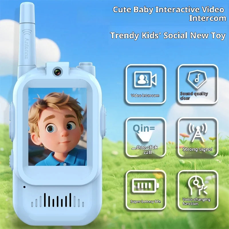 Dziecięcy krótkofalówka z kamerą – zabawa, bezpieczeństwo i komunikacja na duży zasięg