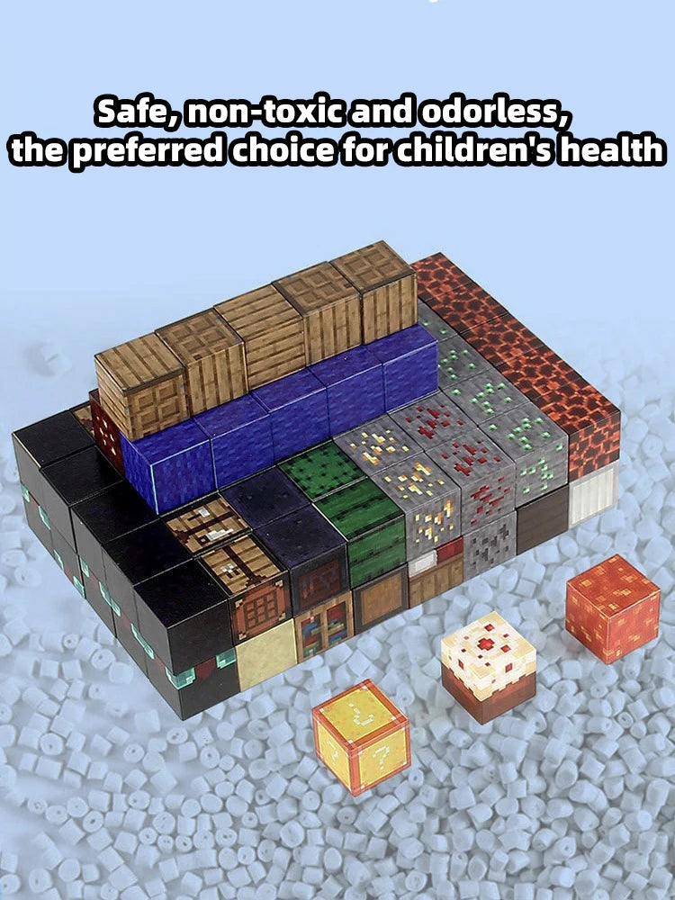 Magnetyczne klocki – kreatywna zabawka STEM dla dzieci w wieku 3+