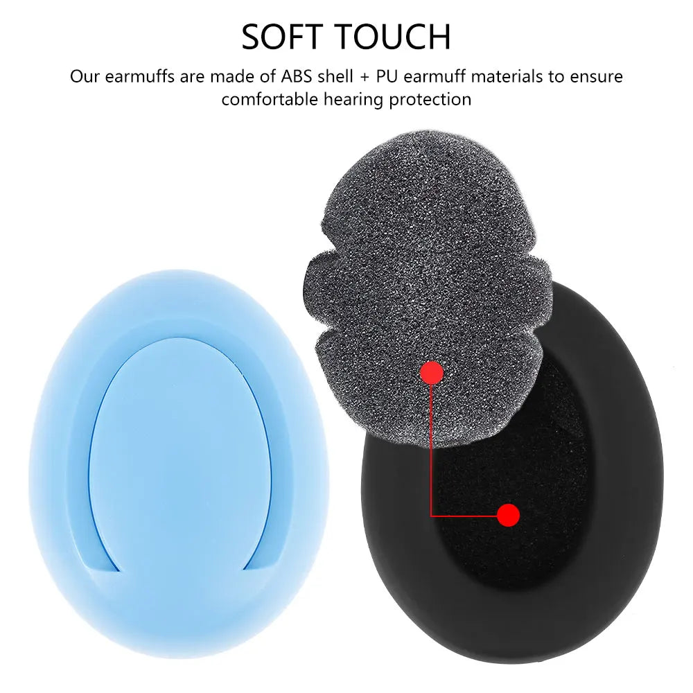 Baby Ear Protection for Babies Toddlers Elastic Noise Reduction Earmuffs Baby Headphones Against Hearing Damage Improves Sleep