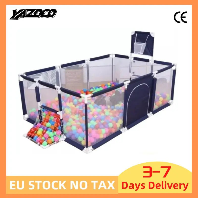 New Arrival Baby Playpen for Children Baby Playground for 6 months~6 Years Old Kids Ball Pit Playpen Indoor Baby Safety Fence