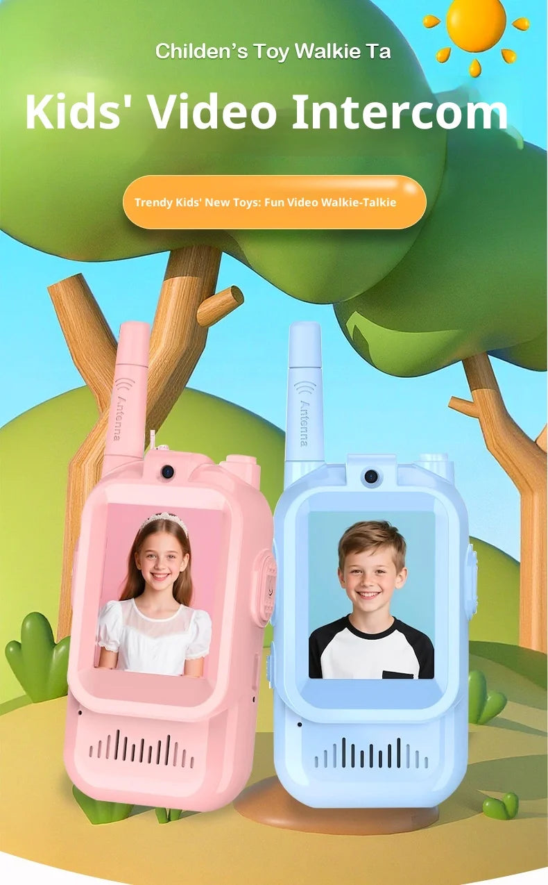 Dziecięcy krótkofalówka z kamerą – zabawa, bezpieczeństwo i komunikacja na duży zasięg