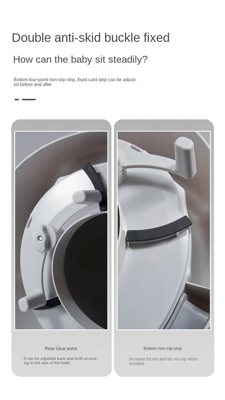 Baby and Child Toilet Seat Ring Female Baby and Little Boy Cushion Bedpan Cover Children's Toilet Household Auxiliary Toilet