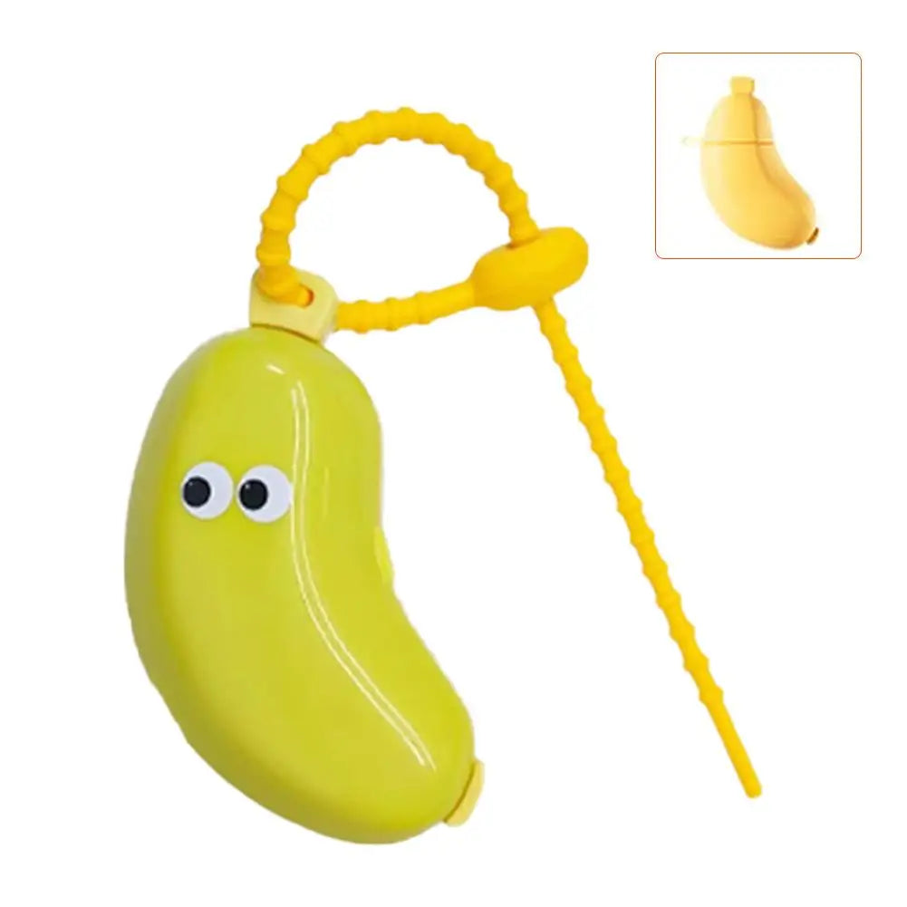 Cute Toothbrush Holder Must-have Portable Travel Toothbrush Protective Cap Cute Banana Hiking Camping Brush Cap Case