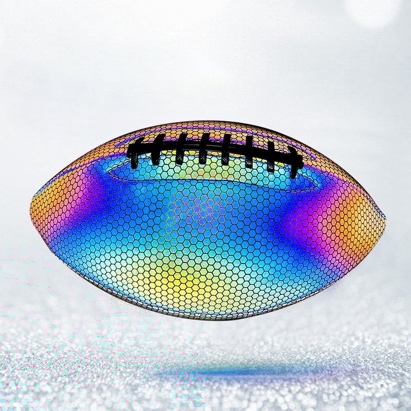š„BIG SALE - 49% OFFš„Holographic Reflective Glowing Rugby Football and Basketball