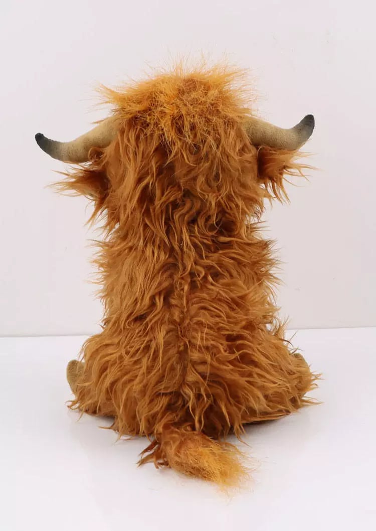 🔥 BIG SALE - 49% OFF🔥🔥🐂Eco-Friendly Scottish Highland Cow Soft Plush Toy