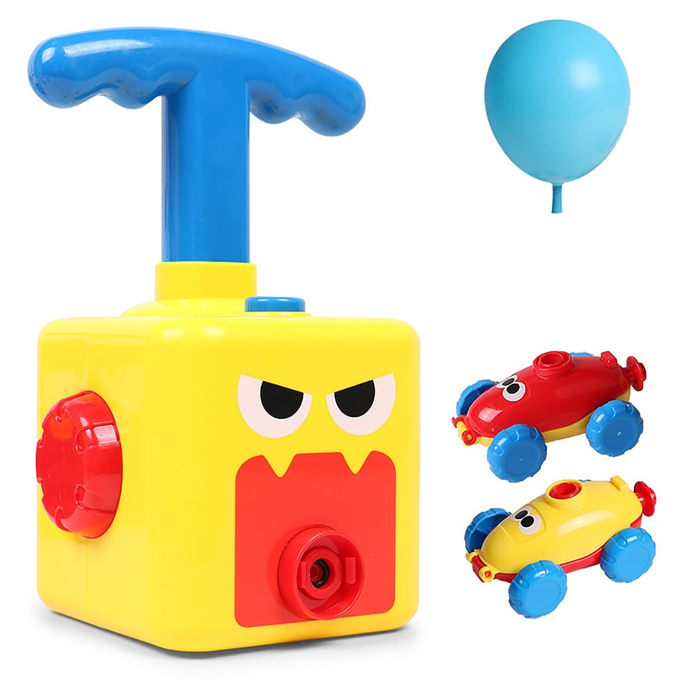 đFun Packed Balloon Car Toy Pump Set