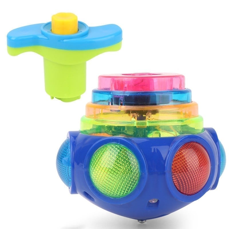 🔥BIG SALE - 47% OFF🔥 Music Flashing Spinners Toy With Launcher