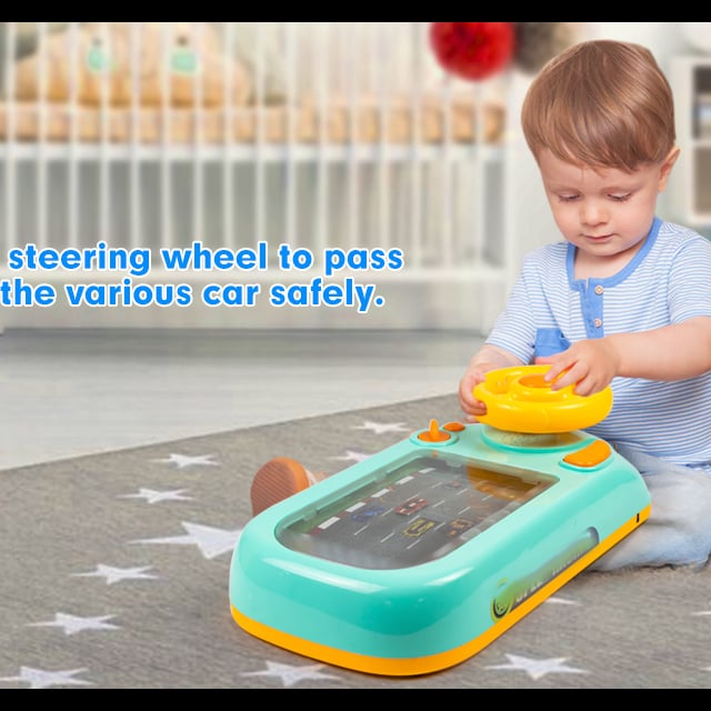 🔥BIG SALE - 10% OFF🔥🔥  Driving Steering Wheel Toy🎁