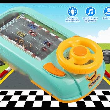 🔥BIG SALE - 10% OFF🔥🔥  Driving Steering Wheel Toy🎁