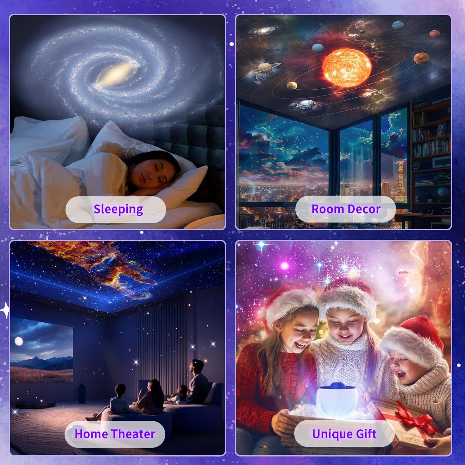 Transformez n'importe quelle pièce en un ciel étoilé magique 