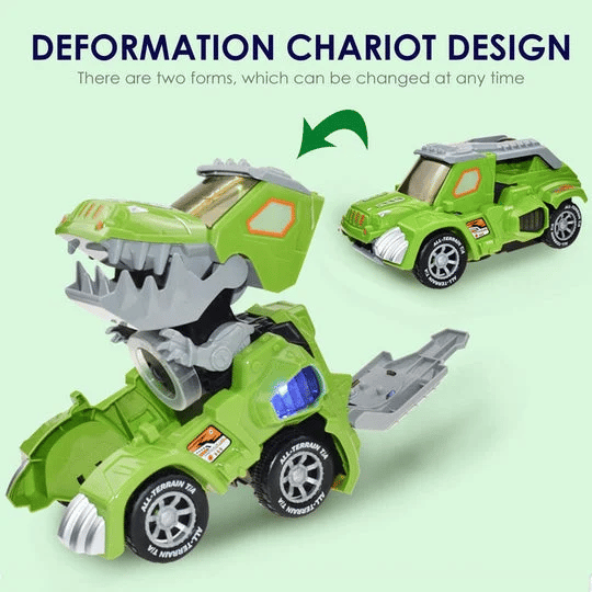 【  49% OFF】 🦖Automatic Dinosaur Car With Music And Led Light