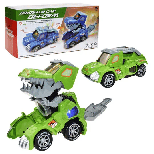 【  49% OFF】 🦖Automatic Dinosaur Car With Music And Led Light