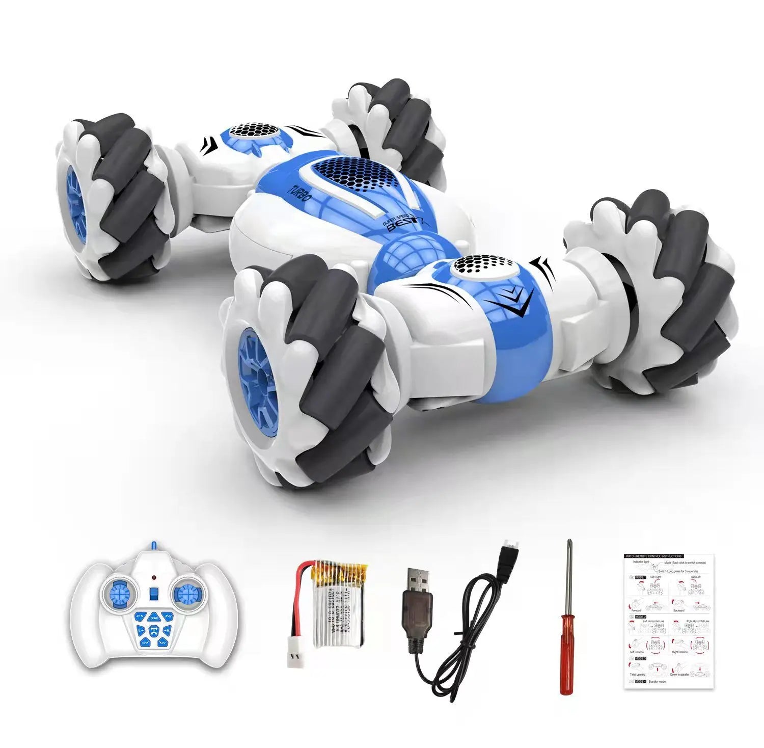 S-012 RC Stunt Car Remote Control Watch Gesture Sensor Electric Toy RC Drift Car 2.4GHz 4WD Rotation S012 kids Christmas gifts