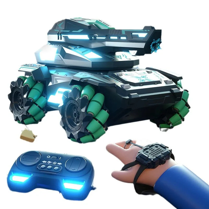 JJRC Q171 Rc Tank Gesture Sensing Children Toy Remote Controlled Vehicle Drift Combat launching Water Tank Model Toy