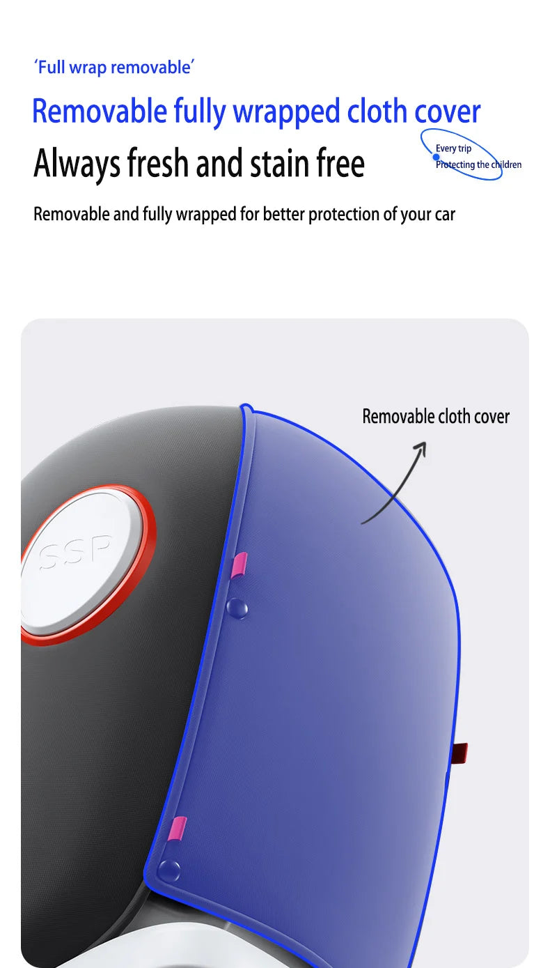 Baby car seat with ISOFIX for child safety seats with 5-point seat belt,Children's Car seat 360 ° rotating safety seat for 0-12