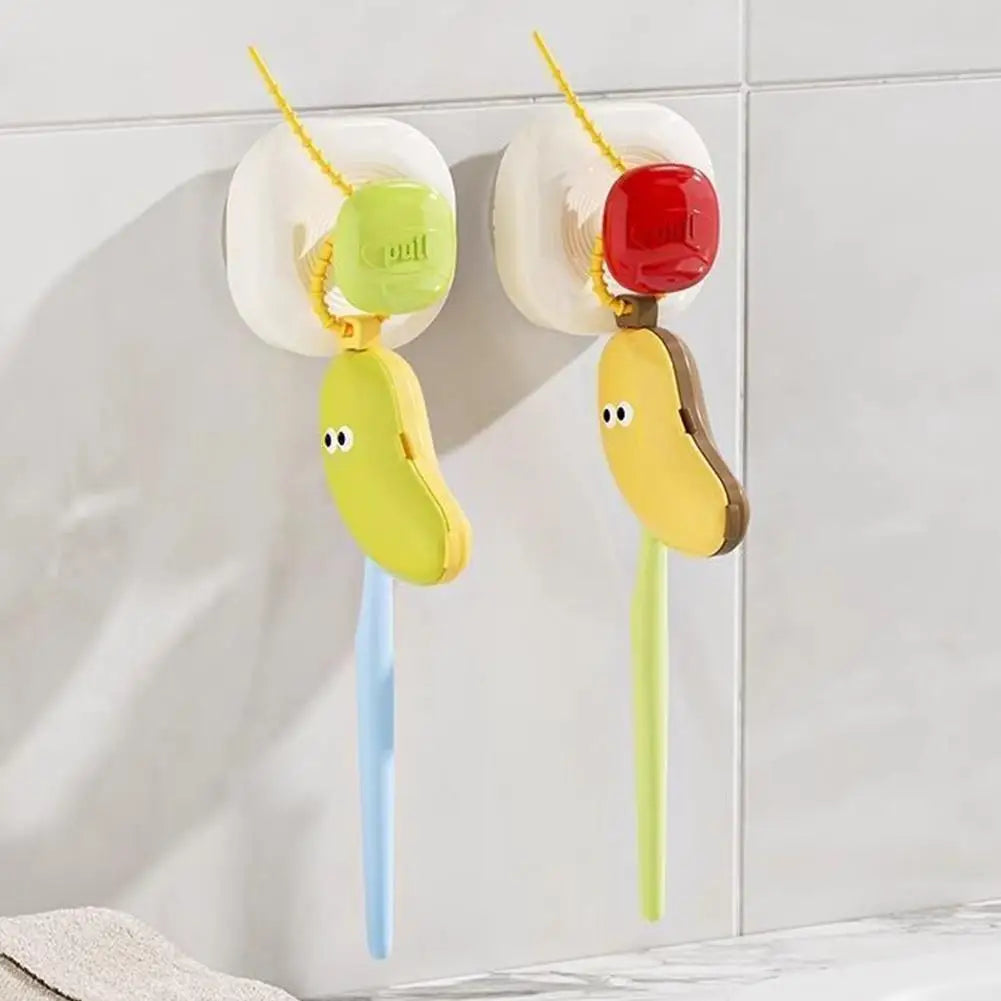 Cute Toothbrush Holder Must-have Portable Travel Toothbrush Protective Cap Cute Banana Hiking Camping Brush Cap Case