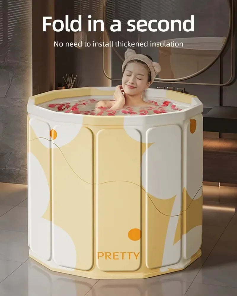 Factory direct foldable bath tub Thickened environment-friendly PVC bath tub Portable bathtub for children and adults