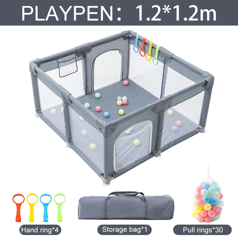 New Arrival Baby Playpen for Children Baby Playground for 6 months~6 Years Old Kids Ball Pit Playpen Indoor Baby Safety Fence