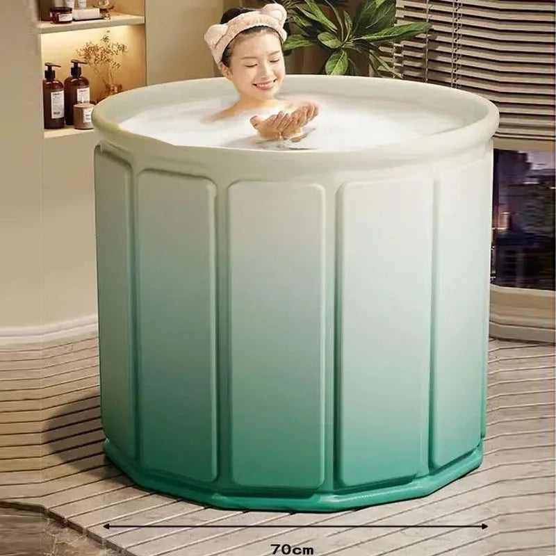 Factory direct foldable bath tub Thickened environment-friendly PVC bath tub Portable bathtub for children and adults