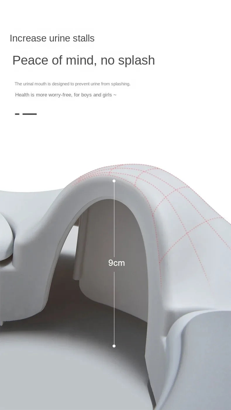 Baby and Child Toilet Seat Ring Female Baby and Little Boy Cushion Bedpan Cover Children's Toilet Household Auxiliary Toilet