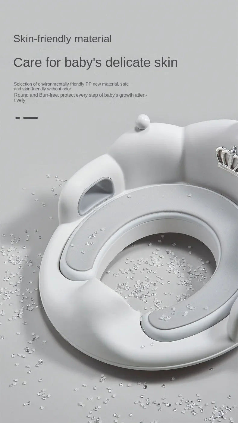 Baby and Child Toilet Seat Ring Female Baby and Little Boy Cushion Bedpan Cover Children's Toilet Household Auxiliary Toilet