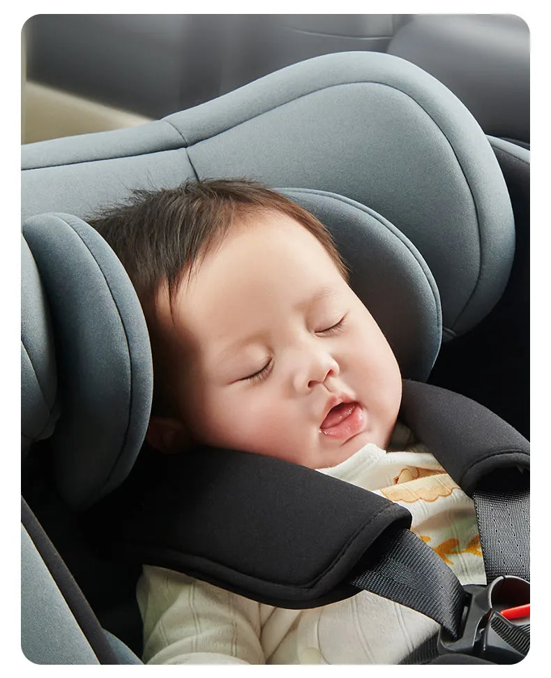 Baby car seat with ISOFIX for child safety seats with 5-point seat belt,Children's Car seat 360 ° rotating safety seat for 0-12