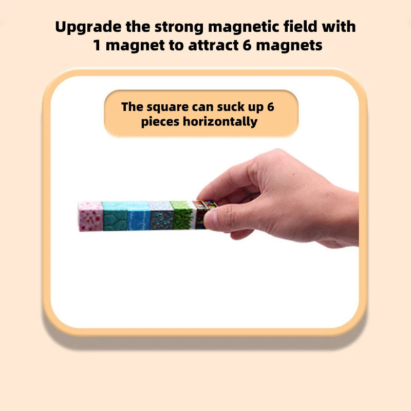 Magnetyczne klocki – kreatywna zabawka STEM dla dzieci w wieku 3+