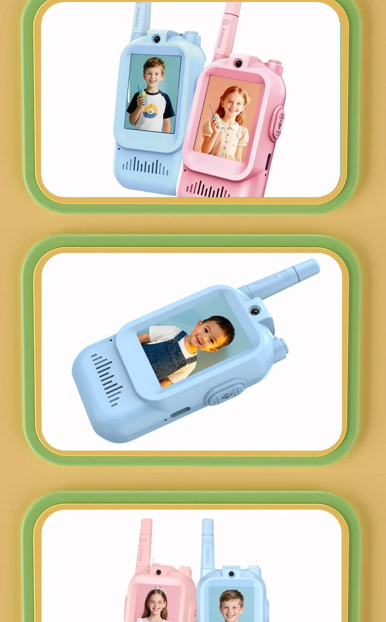 Dziecięcy krótkofalówka z kamerą – zabawa, bezpieczeństwo i komunikacja na duży zasięg 