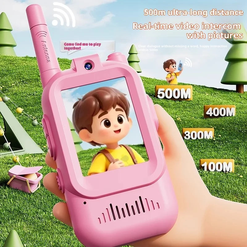 Dziecięcy krótkofalówka z kamerą – zabawa, bezpieczeństwo i komunikacja na duży zasięg 
