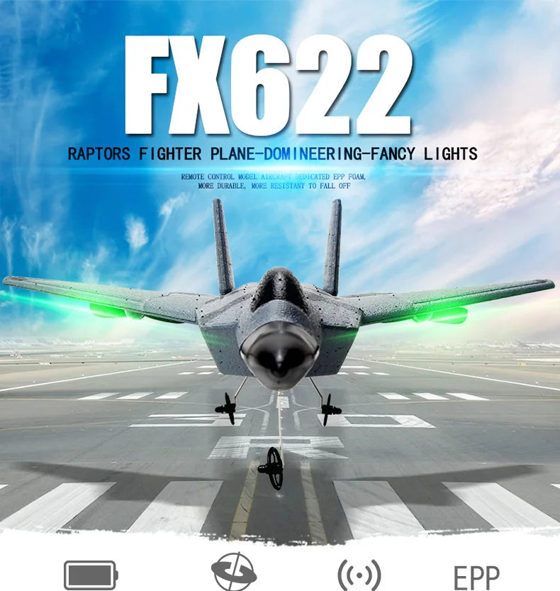 RC Plane FX622 Aircraft Remote Control Helicopter 2.4G Airplane EPP Foam RC Vertical Plane Children Toys Gifts