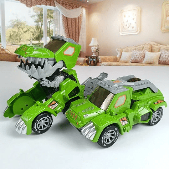 【  49% OFF】 🦖Automatic Dinosaur Car With Music And Led Light